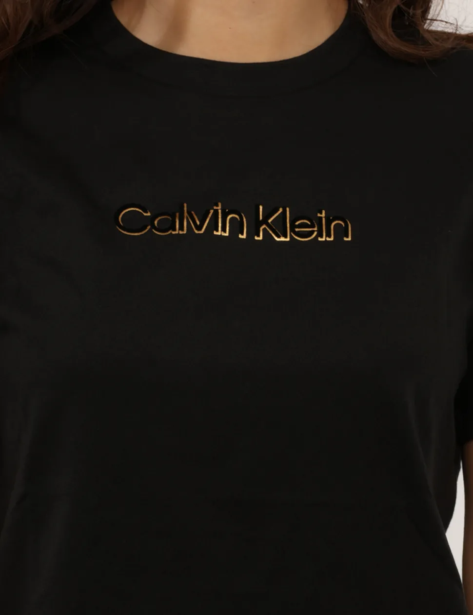 T-shirt Calvin Klein Nera