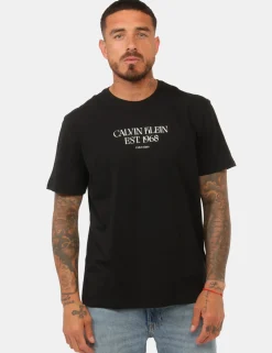 T-shirt Calvin Klein Nera