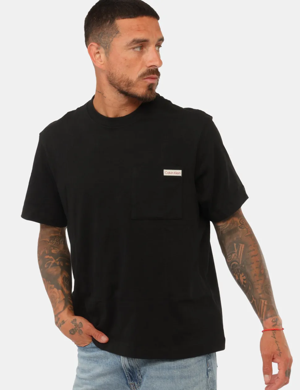 T-shirt Calvin Klein Nera
