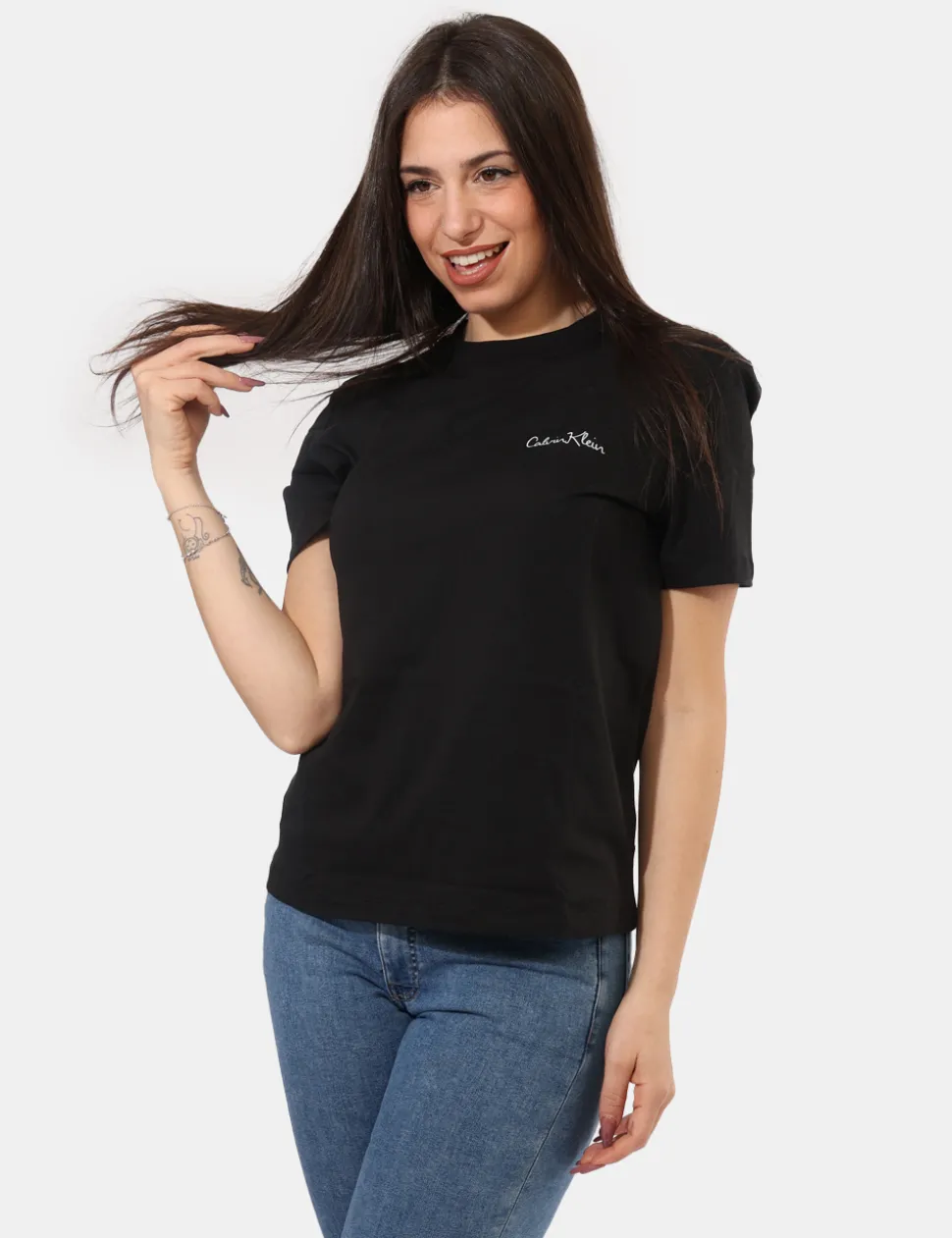 T-shirt Calvin Klein Nero