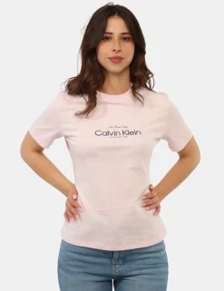 T-shirt Calvin Klein Rosa