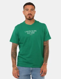 T-shirt Calvin Klein Verde