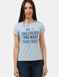 T-shirt Concept83 Azzurro
