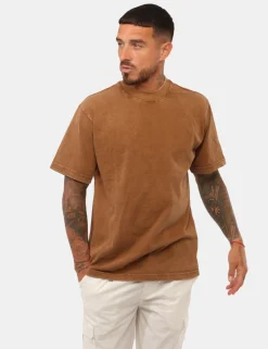 T-shirt Concept83 Marrone
