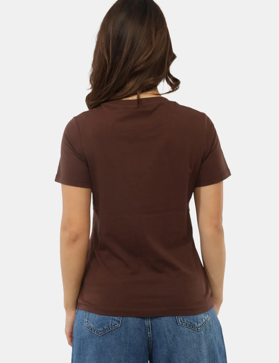 T-shirt Concept83 Marrone