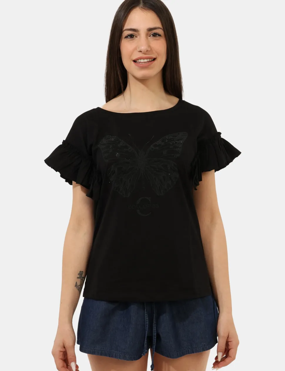 T-shirt Concept83 Nero