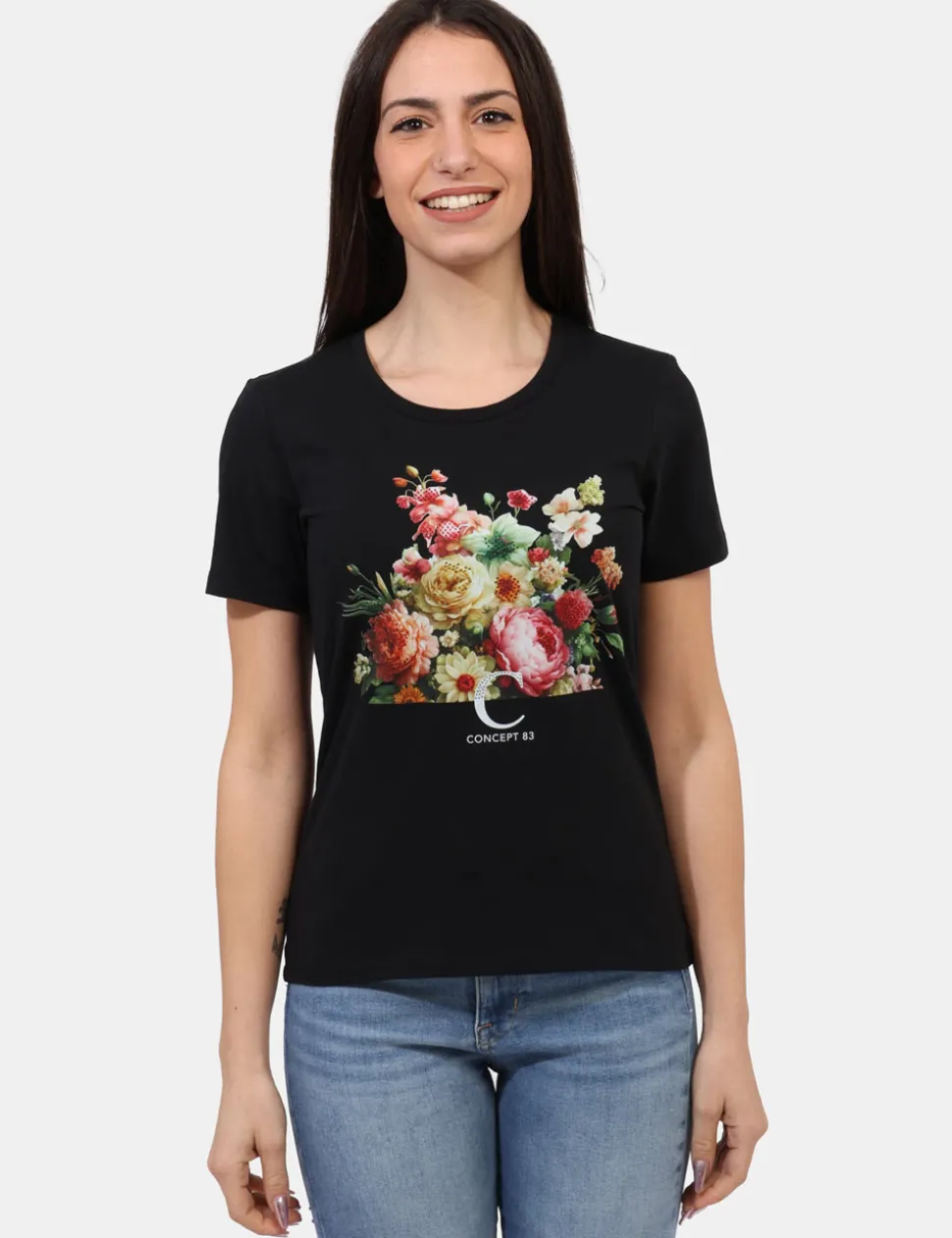 T-shirt Concept83 Nero