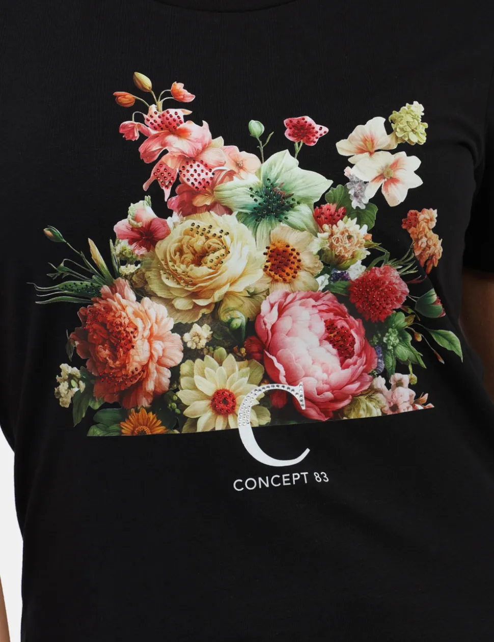 T-shirt Concept83 Nero
