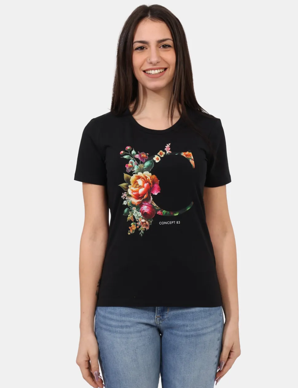 T-shirt Concept83 Nero