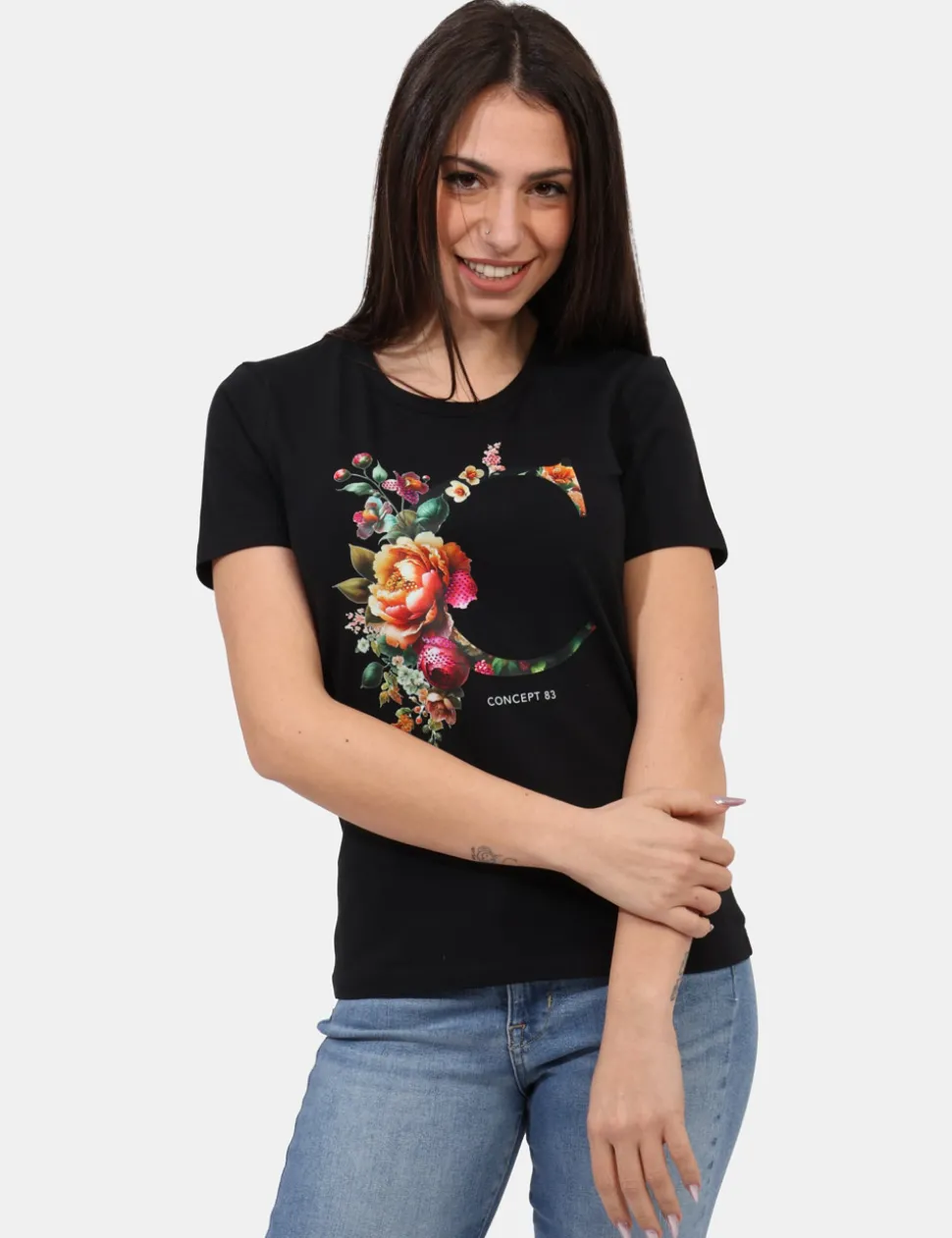 T-shirt Concept83 Nero