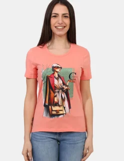 T-shirt Concept83 Rosa