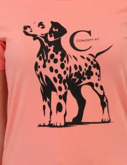 T-shirt Concept83 Rosa
