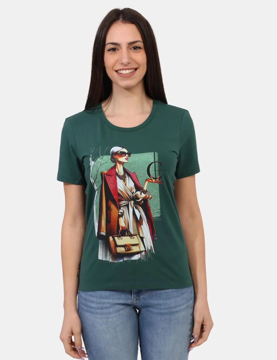 T-shirt Concept83 Verde
