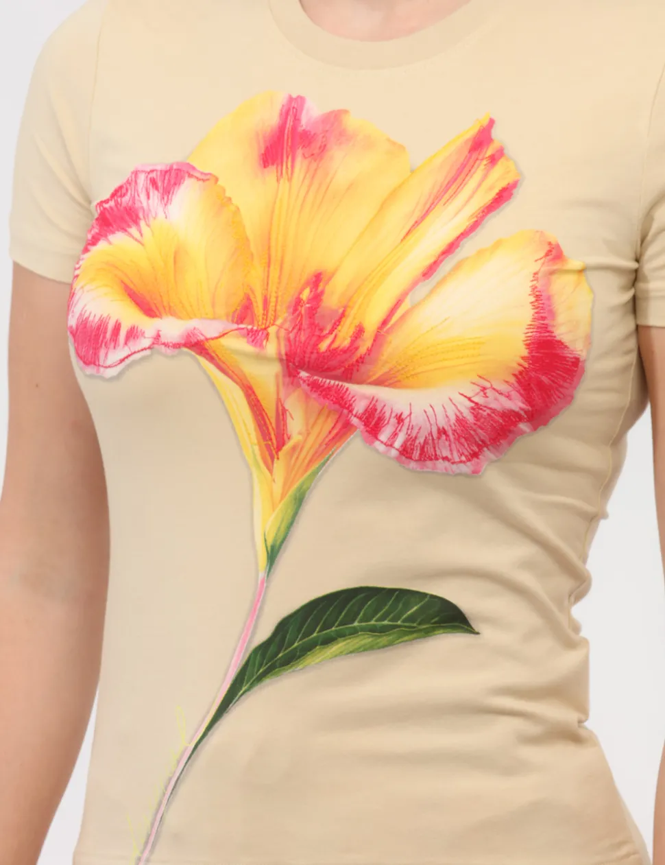 T-shirt Desigual Beige