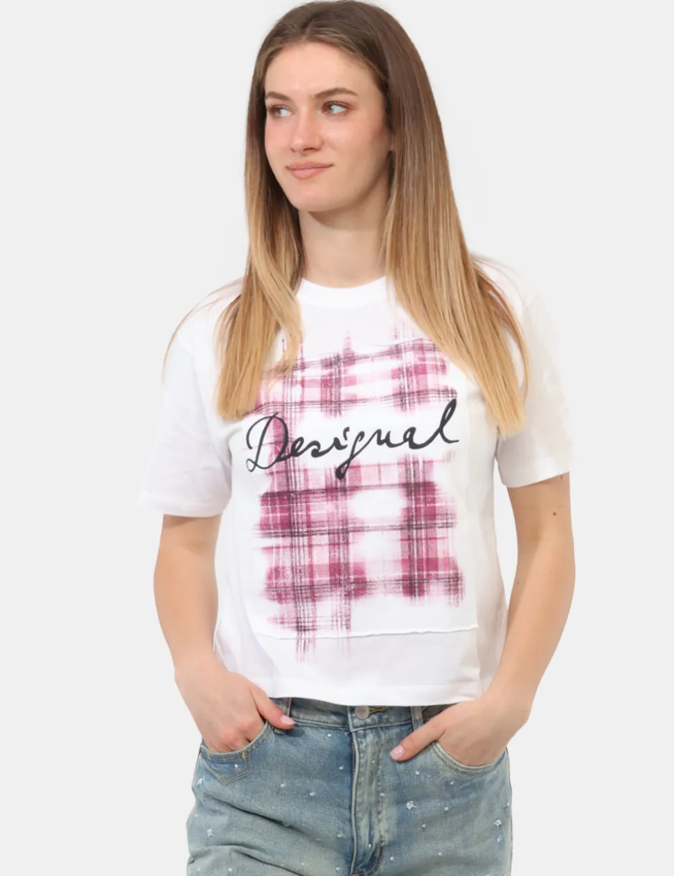 T-shirt Desigual Bianco
