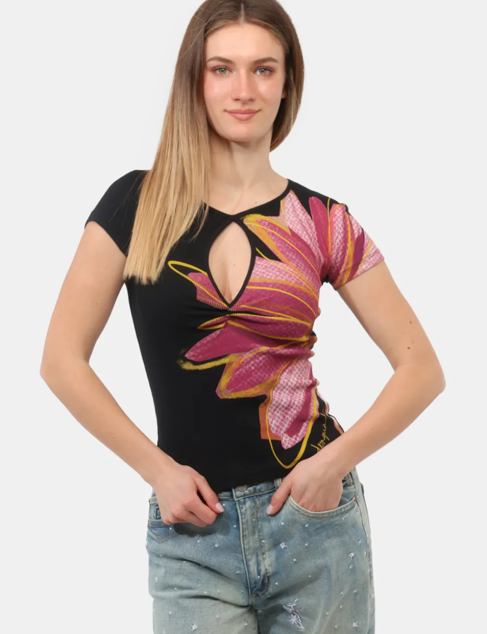 T-shirt Desigual Nero
