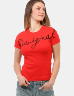 T-shirt Desigual Rosso