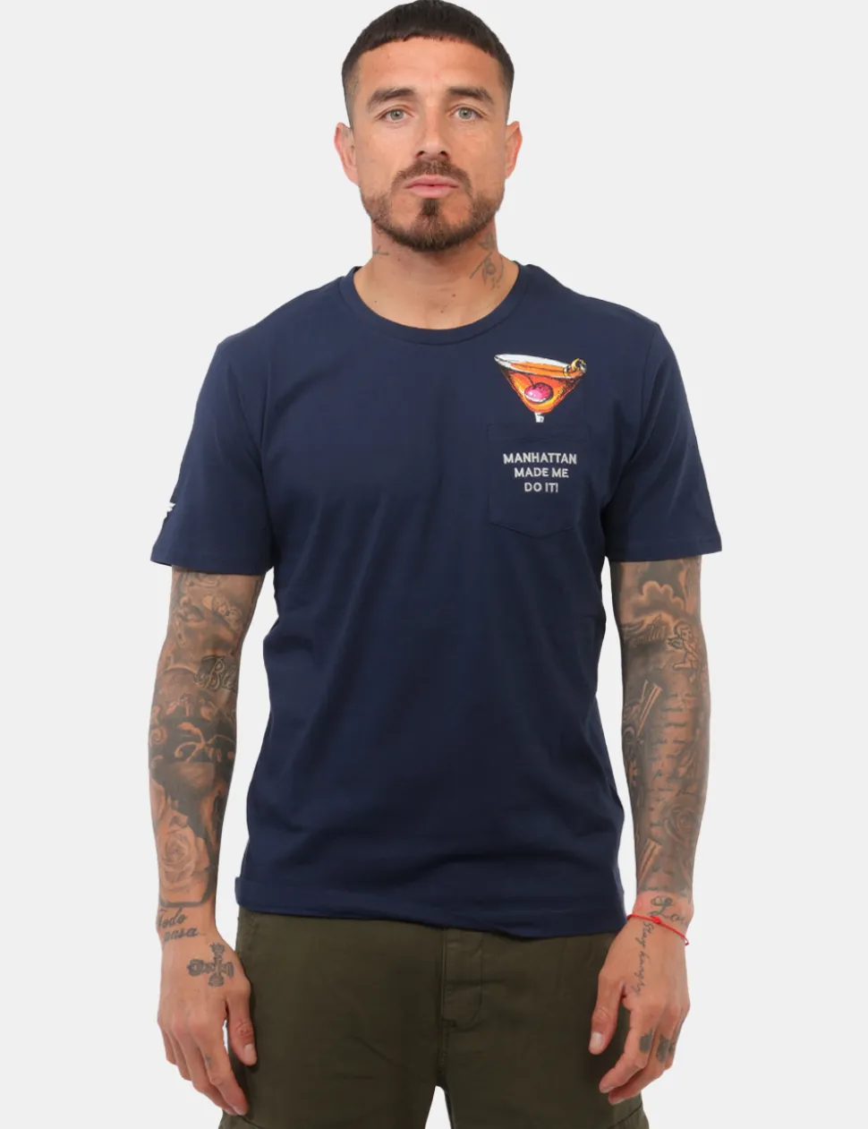 T-shirt Fred Mello Blu