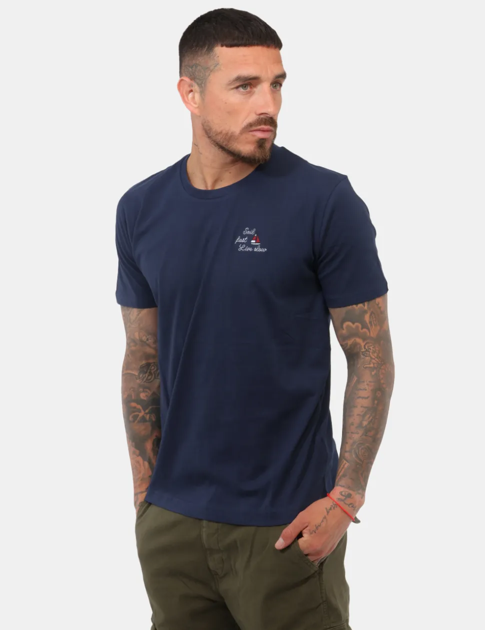 T-shirt Fred Mello Blu