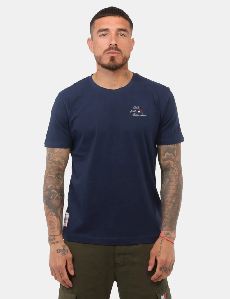 T-shirt Fred Mello Blu