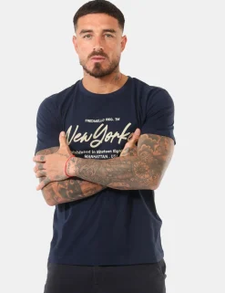T-shirt Fred Mello Blu