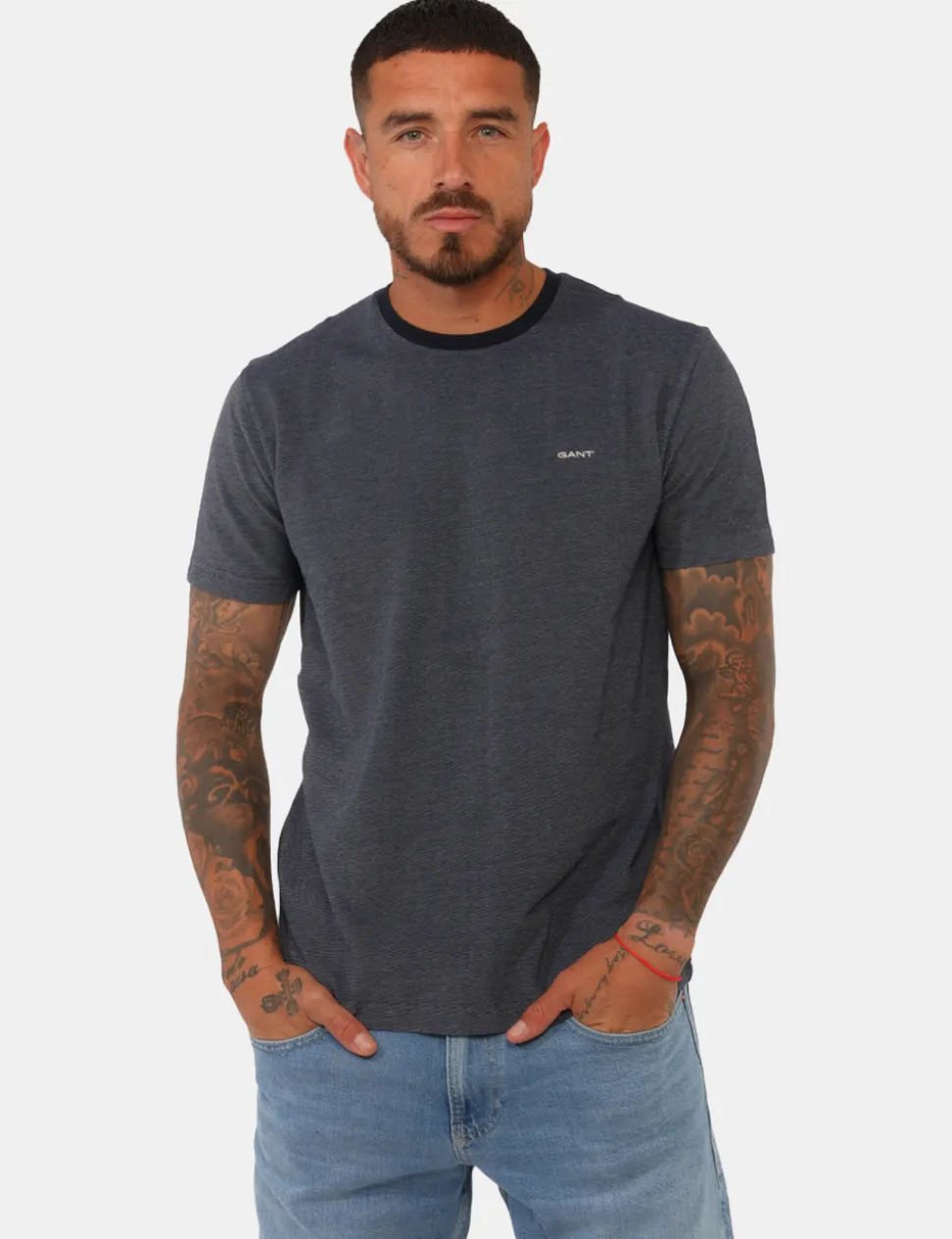 T-shirt Gant Blu