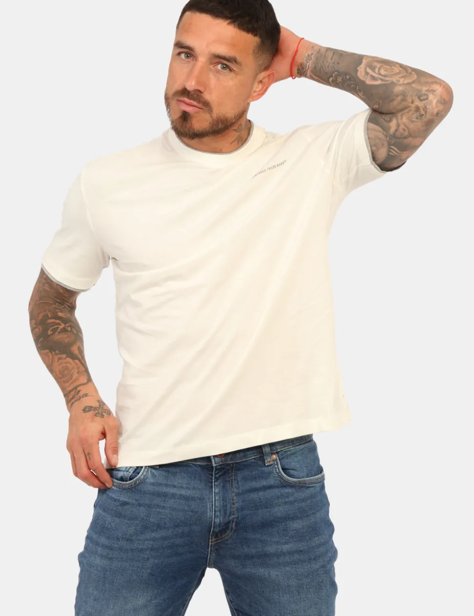 T-shirt Gas Bianca