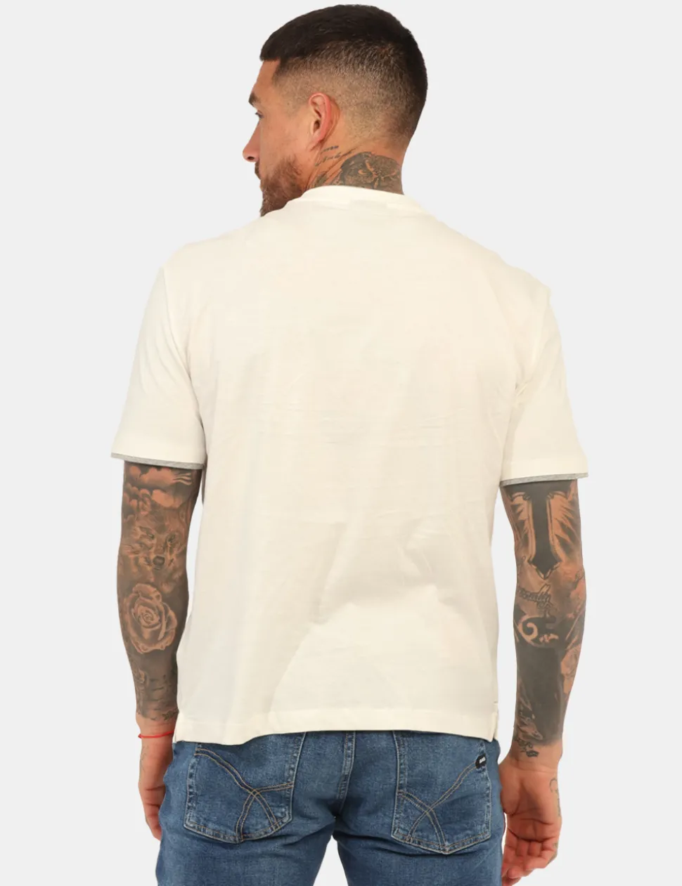T-shirt Gas Bianca
