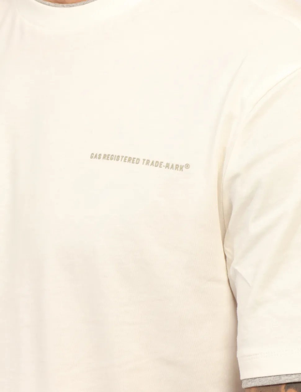 T-shirt Gas Bianca