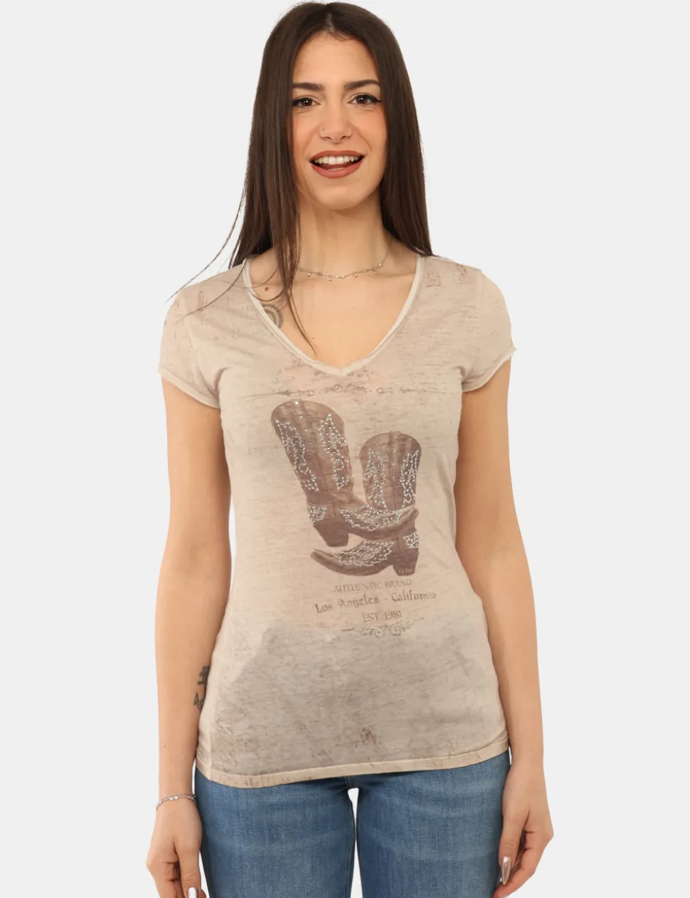 T-shirt Guess Beige