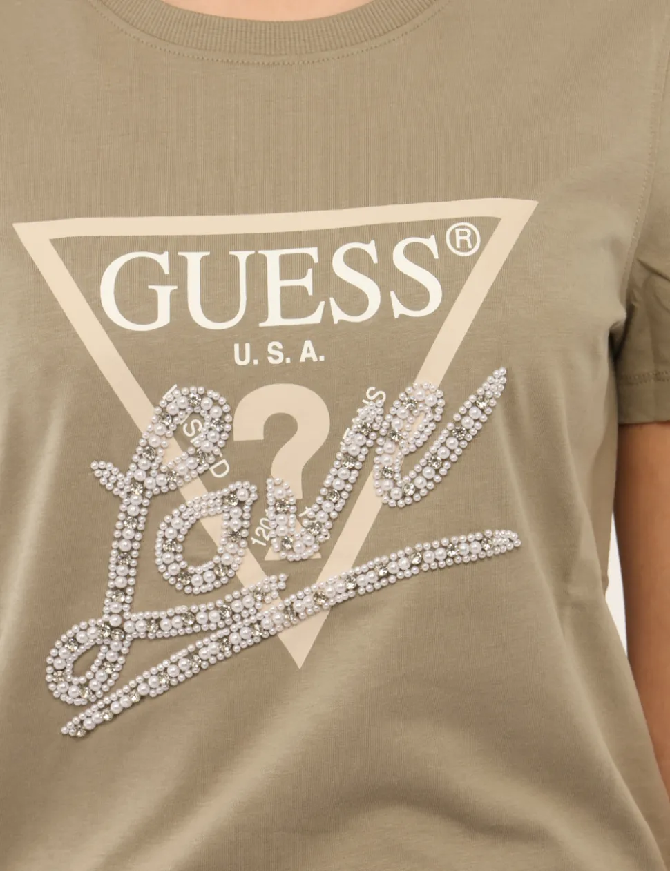 T-shirt Guess Grigia