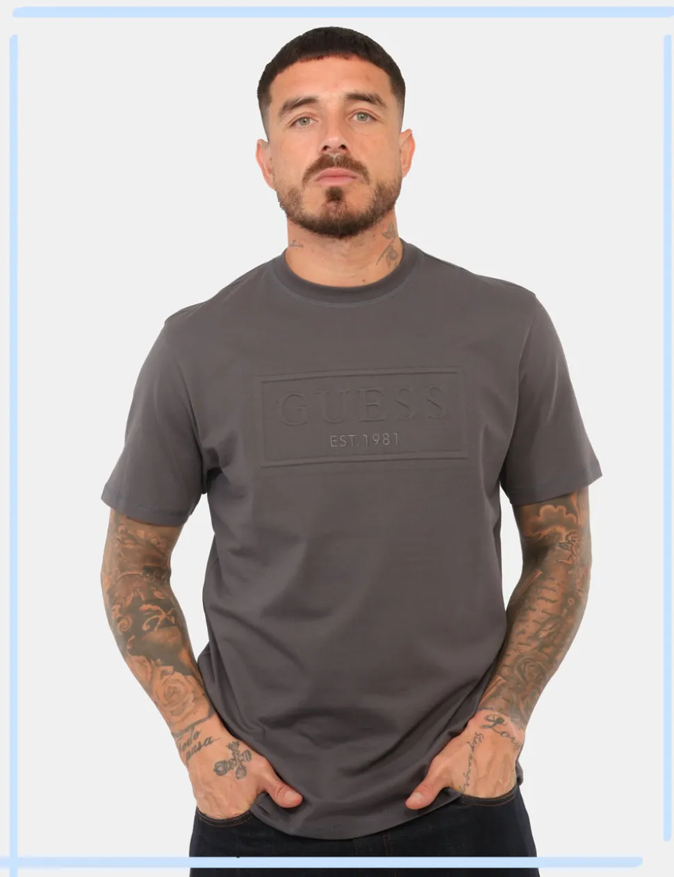 T-shirt Guess Grigia tg.L