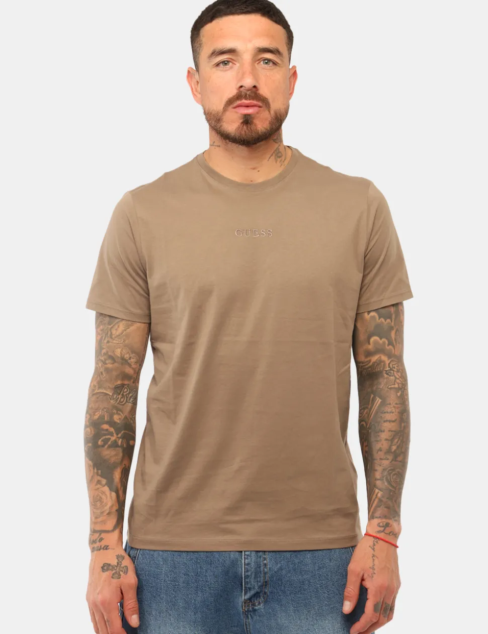 T-shirt Guess Marrone