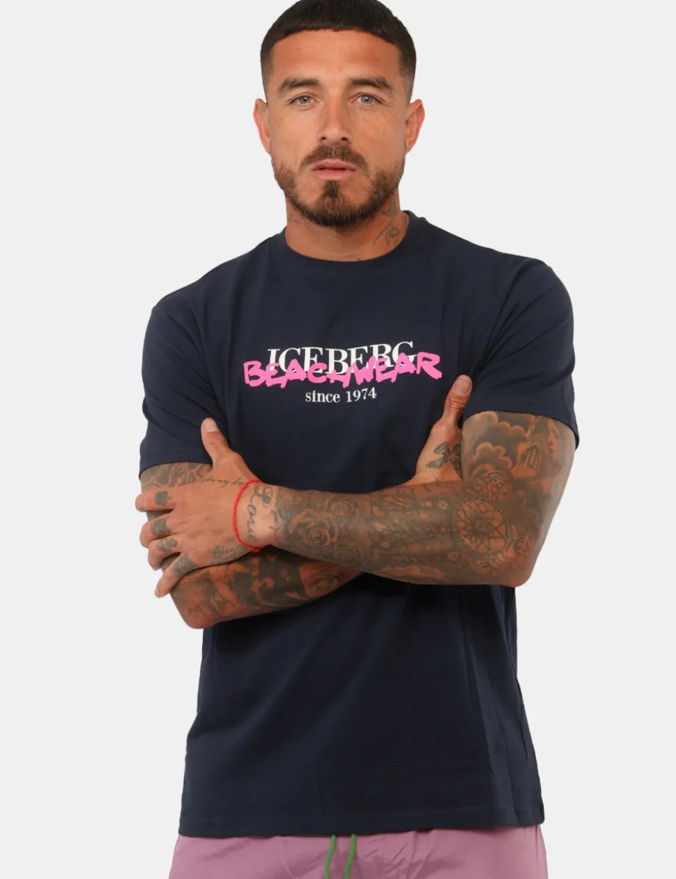 T-shirt Iceberg Blu