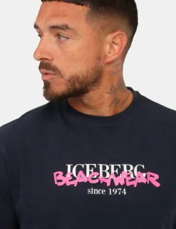 T-shirt Iceberg Blu