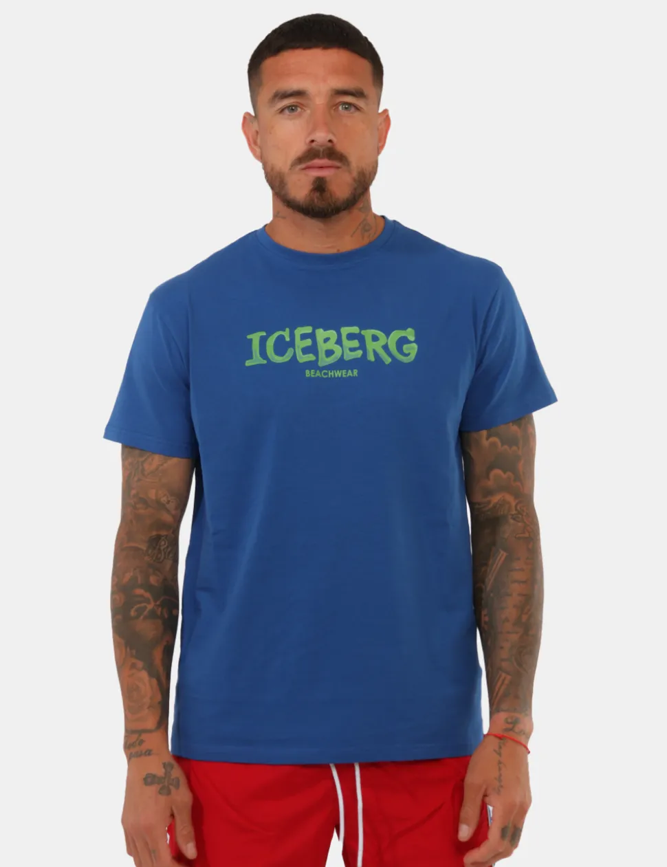 T-shirt Iceberg Blu