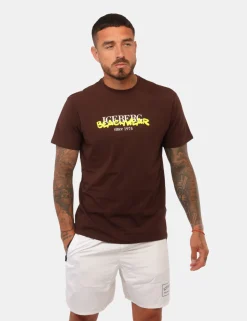 T-shirt Iceberg Marrone
