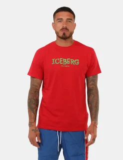 T-shirt Iceberg Rosso