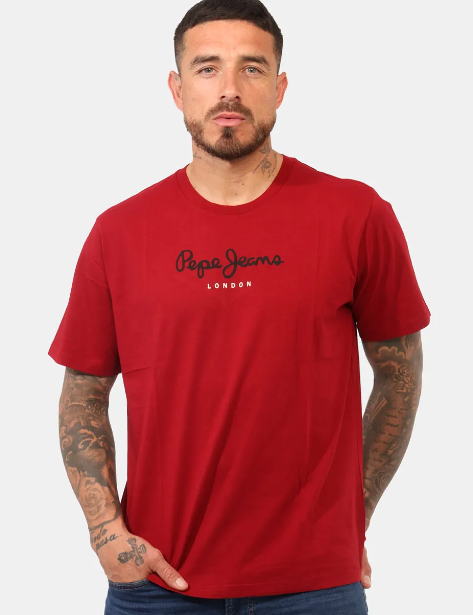 T-shirt Pepe Jeans Bordeaux