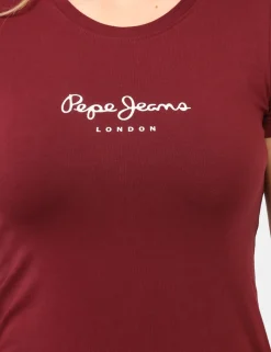 T-shirt Pepe Jeans Bordeaux
