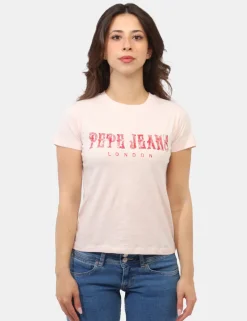 T-shirt Pepe Jeans Rosa