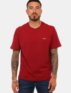 T-shirt Pepe Jeans Rossa