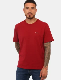 T-shirt Pepe Jeans Rossa