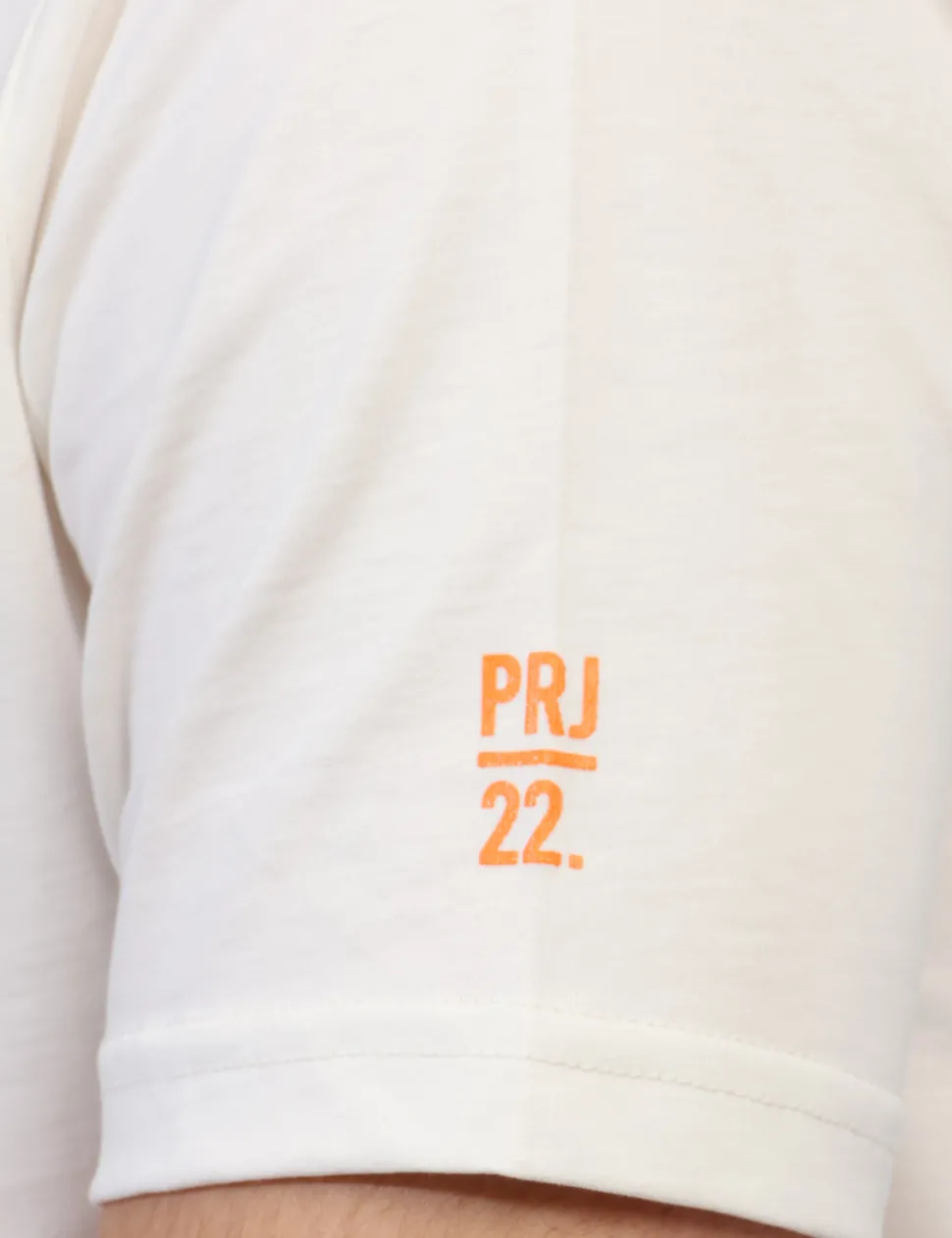 T-shirt Prj22. Bianco