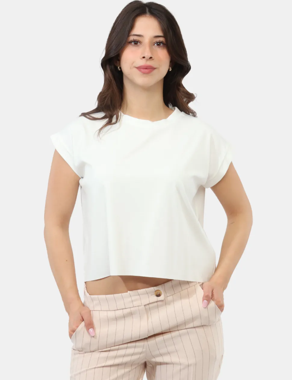 T-shirt Rue De Clerie Bianco