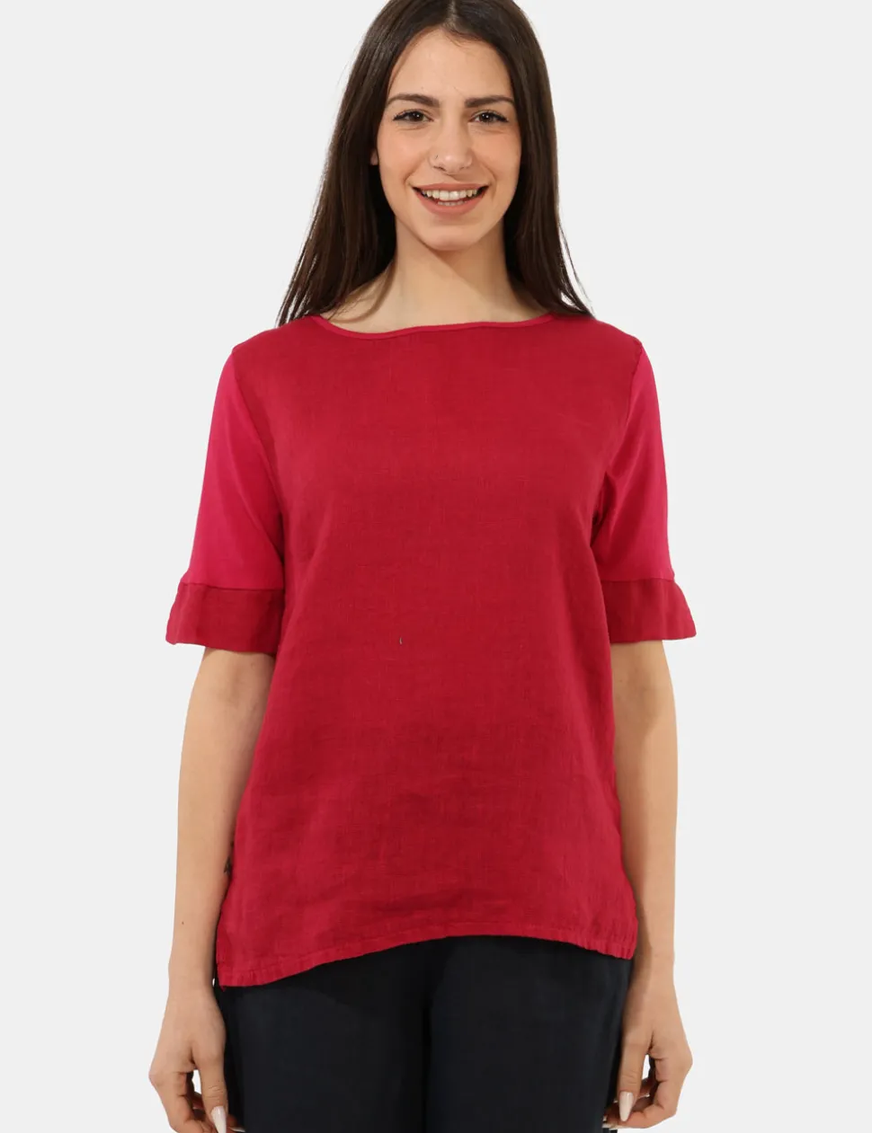 T-shirt Rue De Clerie Rosso