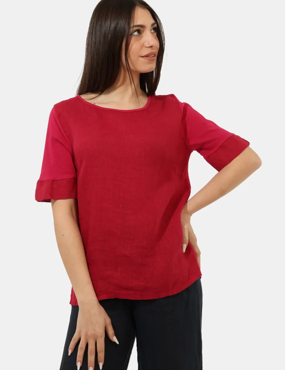 T-shirt Rue De Clerie Rosso