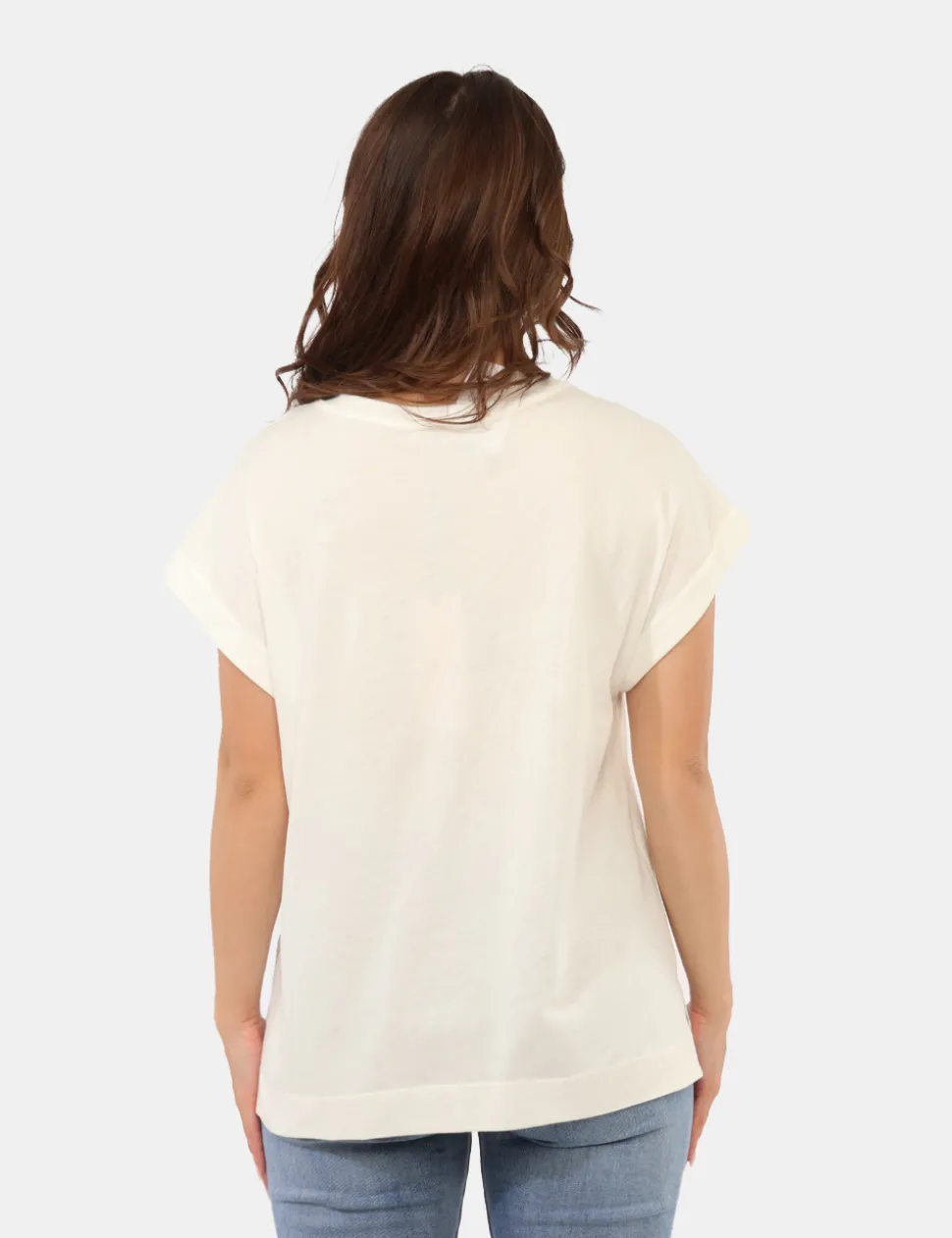 T-shirt Sandro Ferrone Bianca