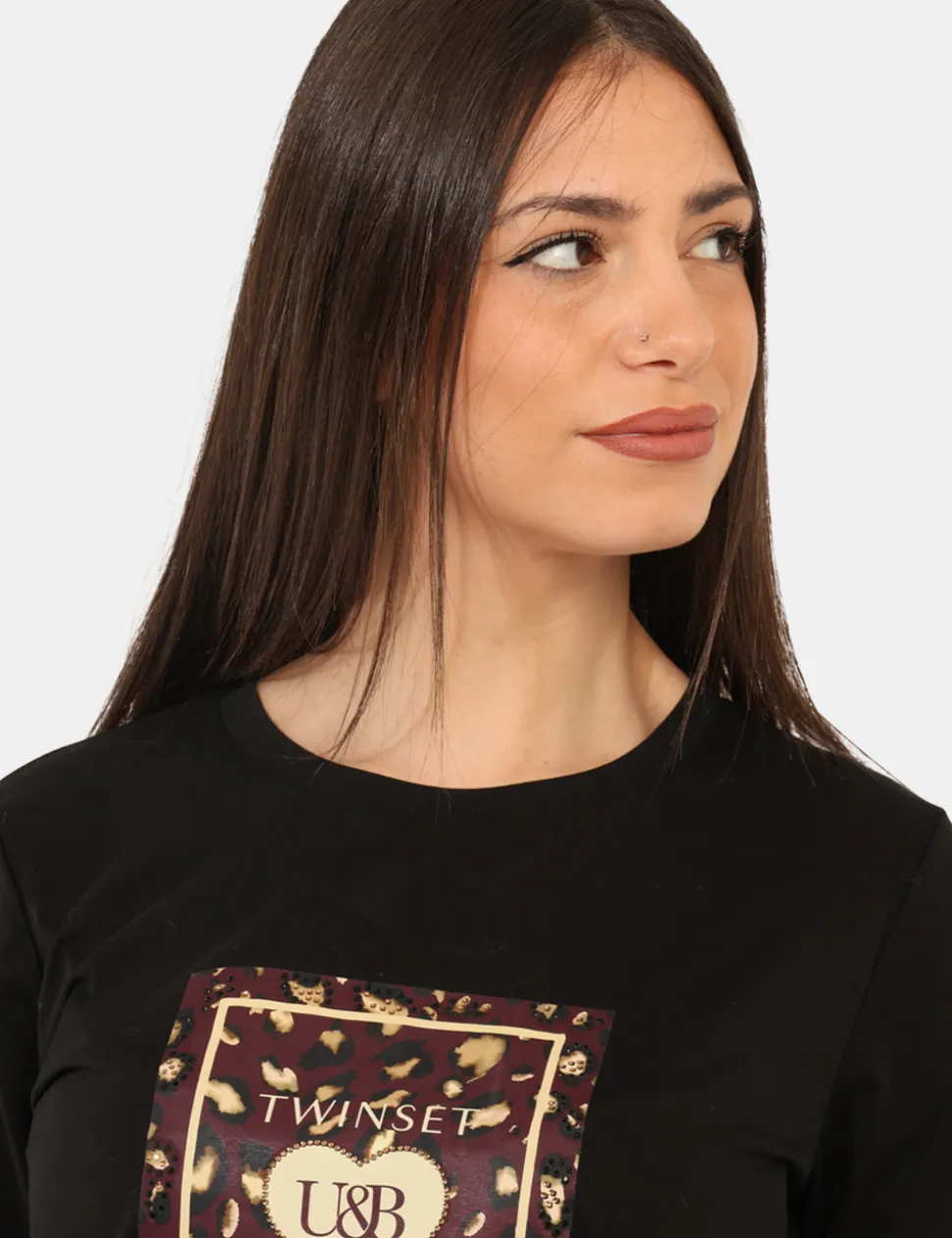 T-shirt Twin Set Nero