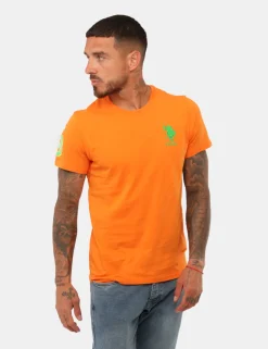 T-shirt U.S. Polo Assn. Arancione